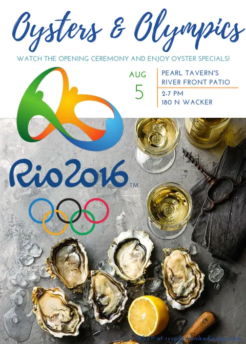 Oysters Olympics 3 for Oysters & Olympics Viewing Party at Pearl Tavern