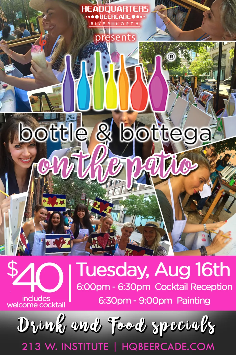 Bottle And Bottega On The Patio 08 16 3 for Bottle and Bottega by Headquarters Beercade