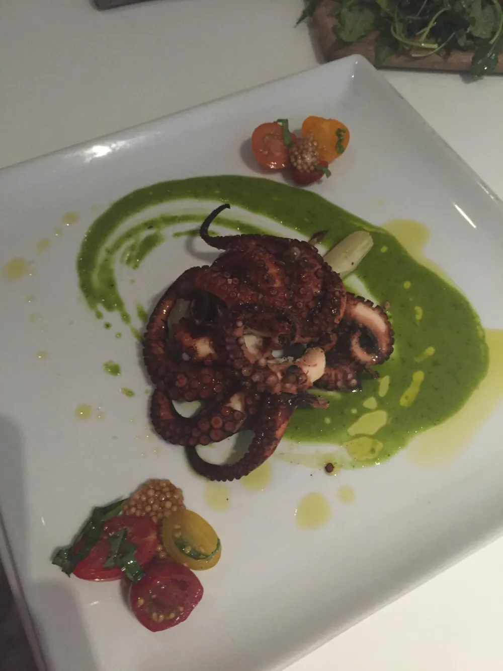 Grilled Baby Octopus for The New Menu at Filini Will Leave You Wanting Even More