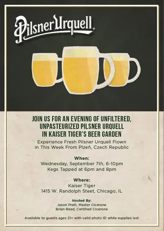 Image002 for Pilsner Urquell Takes Over Kaiser Tiger, 9/7