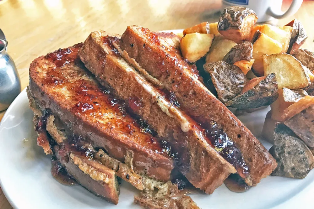 Stuffed French Toast for Brunch Alert: Parts and Labor