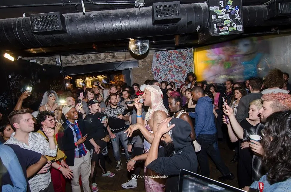 Photo by Colectivo Multipolar at IT Presents: The Queens of Grindr's Heart w/ Mykki Blanco and Cakes Da Killa for East Room Extends Hours and Adds Events