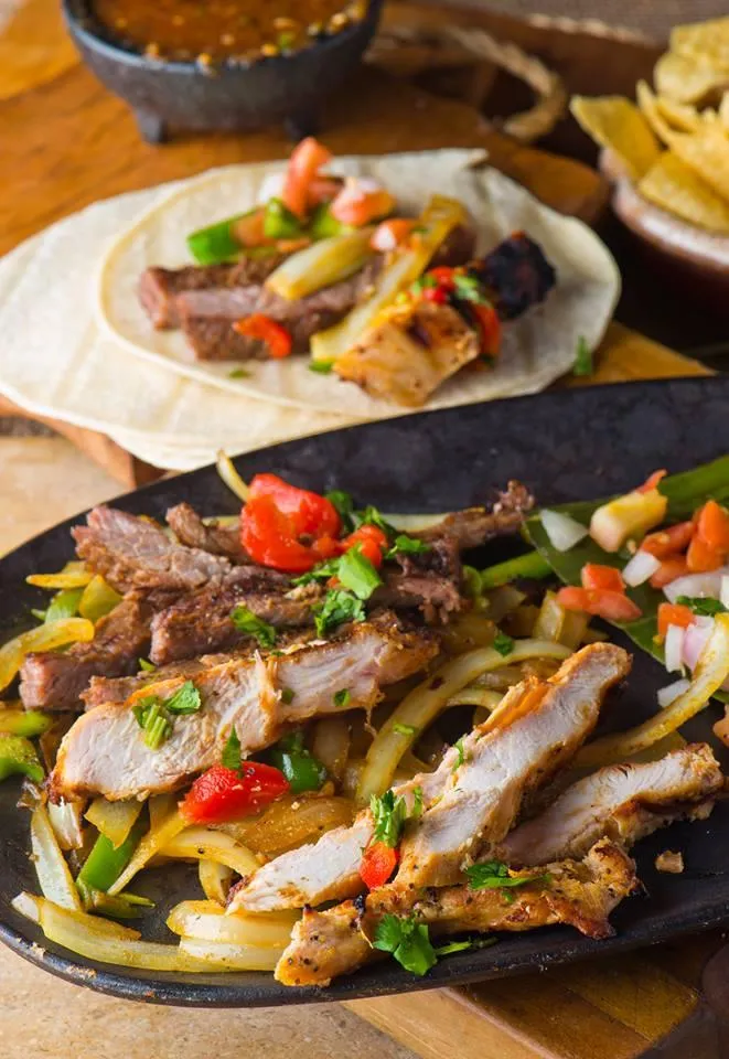Fajitas Claredo for "Fajitas After Five" at Cantina Laredo