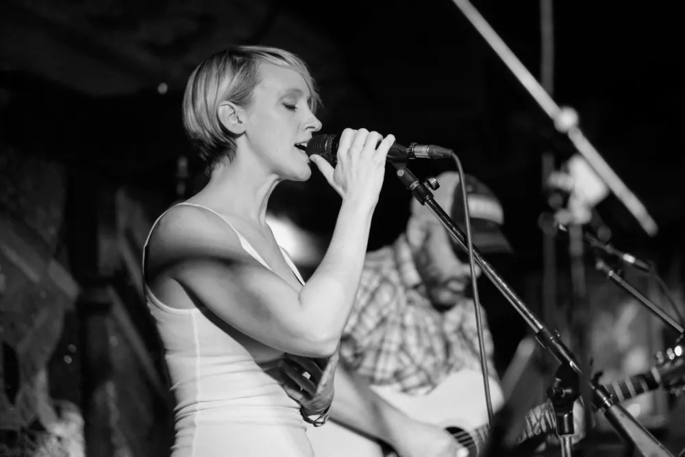 Jennifer Fletcher on the Bud Light Artist Stage at Houndstooth Saloon