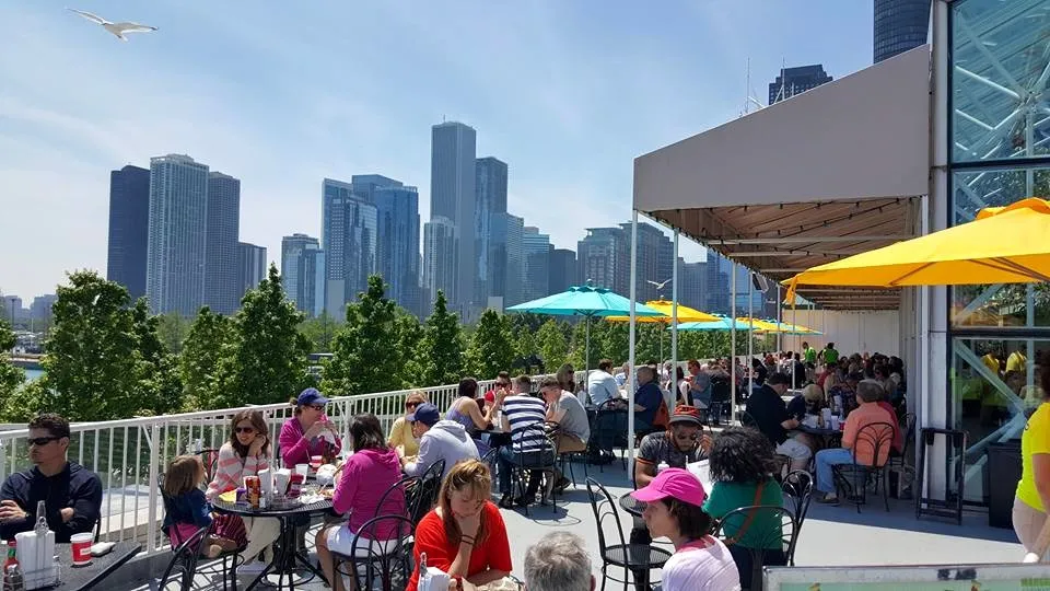 navy pier, lake michigan, crystal gardens, mexican food, chango loco, drink deals, may