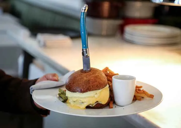 Blanchard Burger for Mother's Day Brunch at The Blanchard