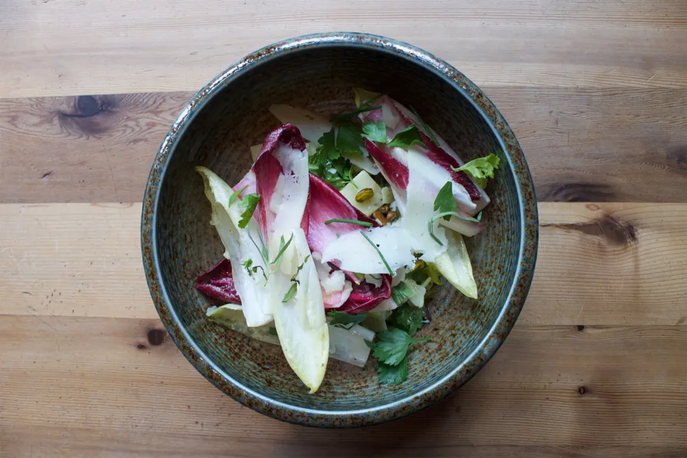 Endive Salad for The Bristol Introduces New Executive Chef Todd Stein