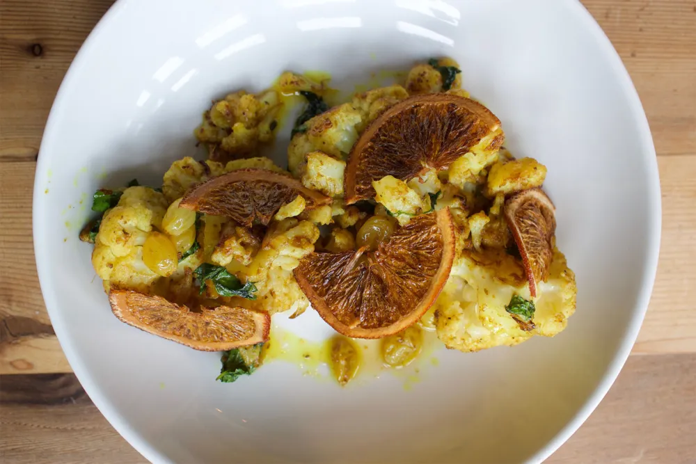 Cauliflower for The Bristol Introduces New Executive Chef Todd Stein