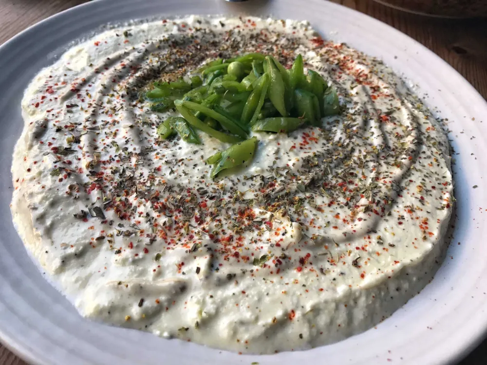 Whipped Feta with Toast for The Bristol Evolves in Bucktown