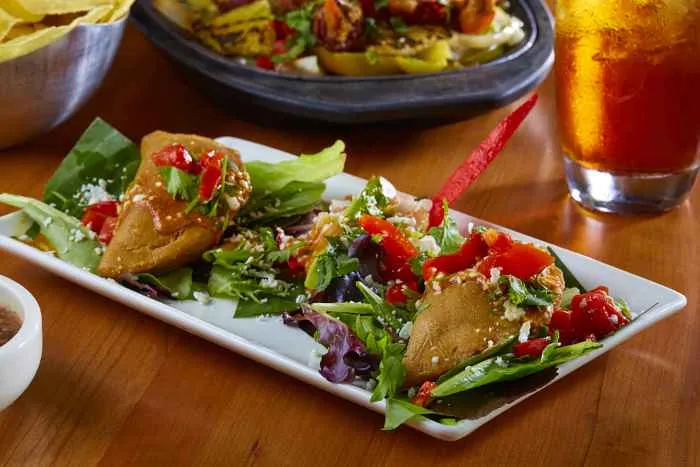 New Tapas Menu Item: Camaron Y Chorizo Empanadas for New Menu at Cantina Laredo