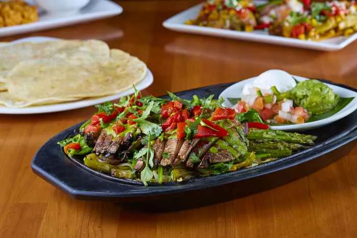 New menu Item: Portobello Fajitas for New Menu at Cantina Laredo