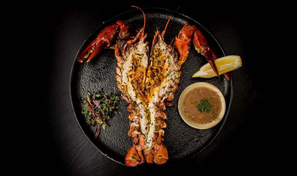 Birds Eye Chili Vinaigrette Grilled Lobster for Blu 57 is Now Open in Andersonville