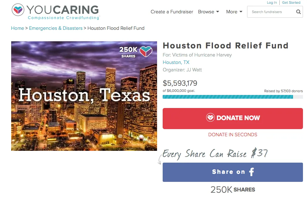 Screen Shot 2017 08 30 At 10 17 44 Am for Help Houston at Timothy O'Toole's Pub