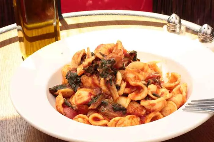 Orecchiette Bietole Verdi Pomo for Chicago Marathon Dining at Macello