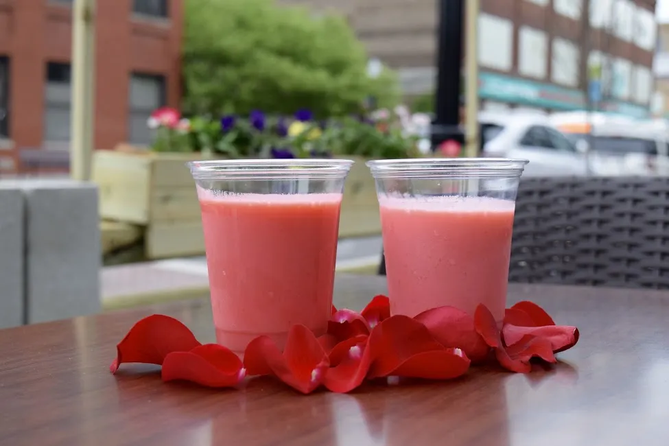 Hakka Bakka's Rose Lassi
