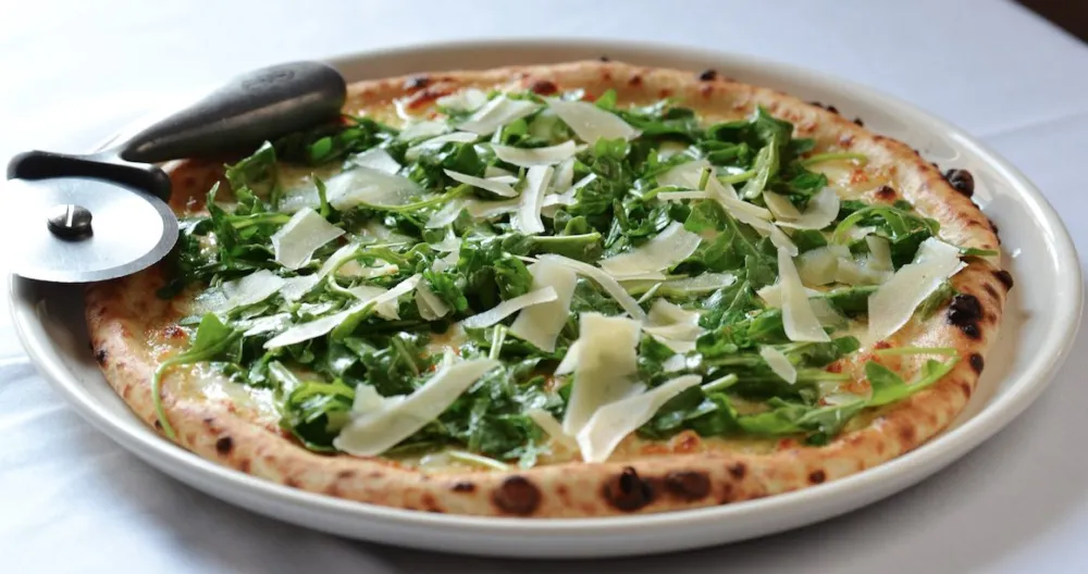 Pizza Bianco for Worth the Trip: Mattone Restaurant and Bar