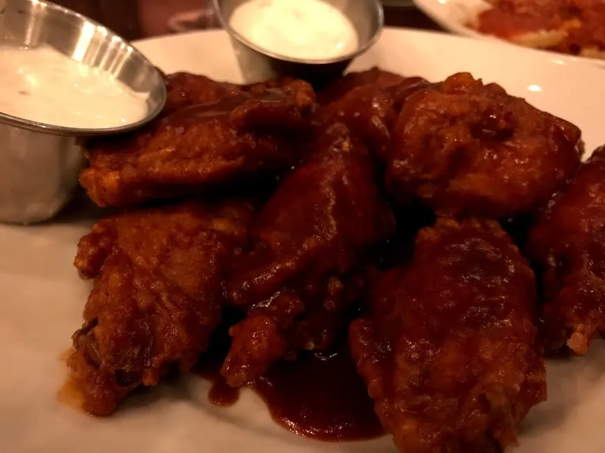 Campfire Wings for Worth the Trip: Mattone Restaurant and Bar
