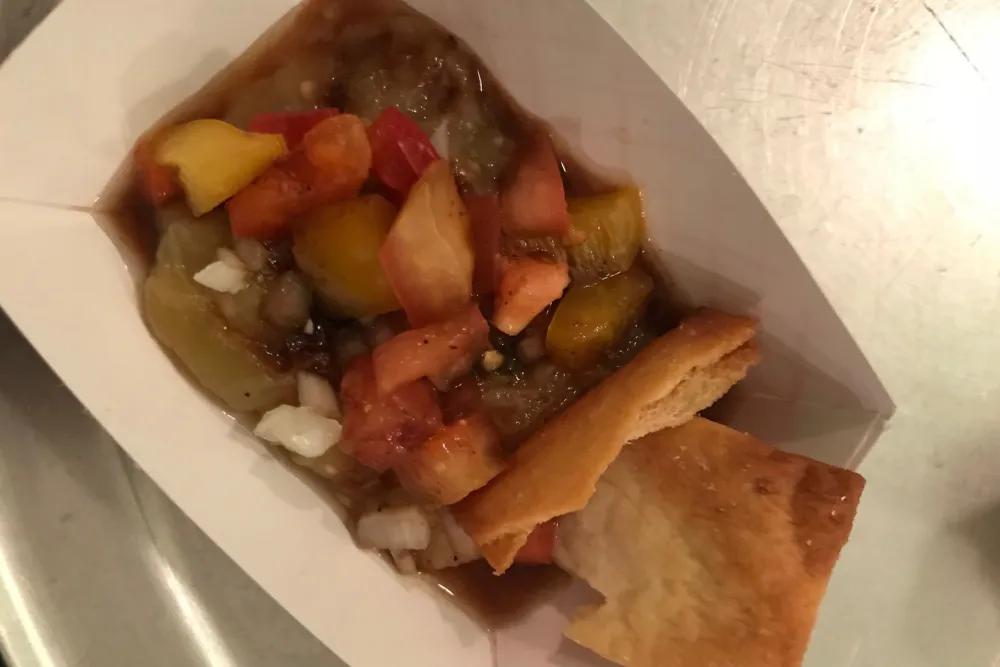 Baba ganoush for Here's What You Missed at Strange Foods Festival 2