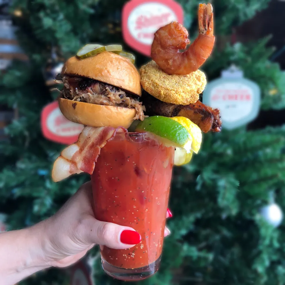 Porkchop Hangover Bloody for Porkchop New Year’s Day Brunch