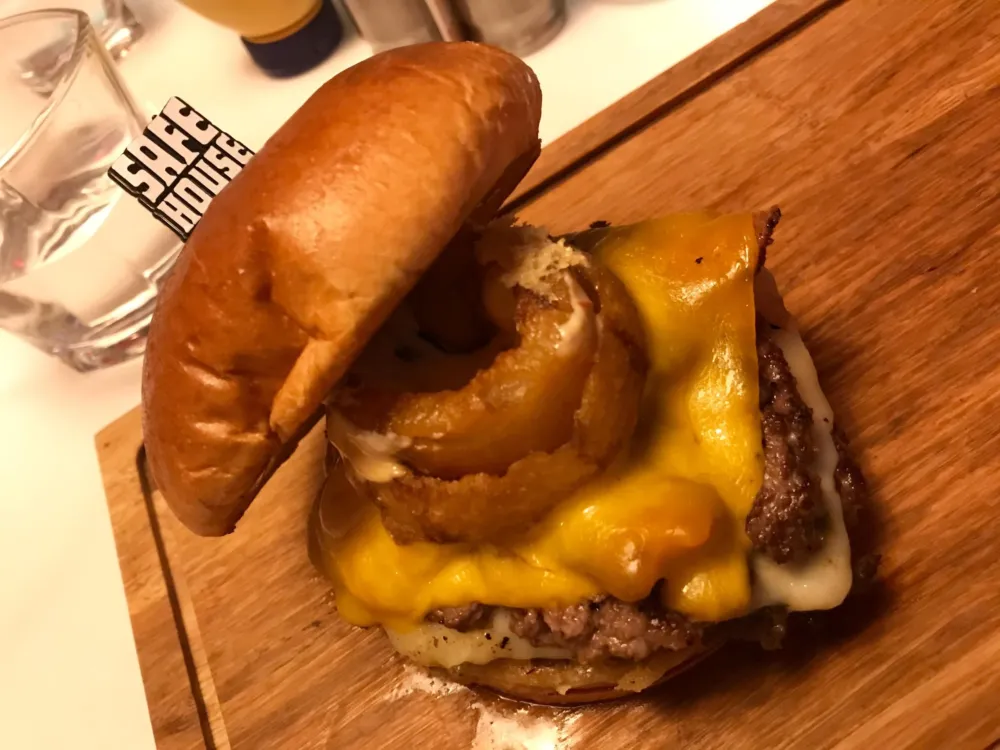 The Mission Impossible Burger for Calling All Agents To Safehouse Chicago