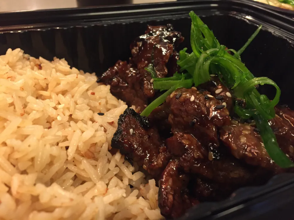 Hoisin Beef at Street Smoke & Steam for No Passport Required at the Chicago French Market