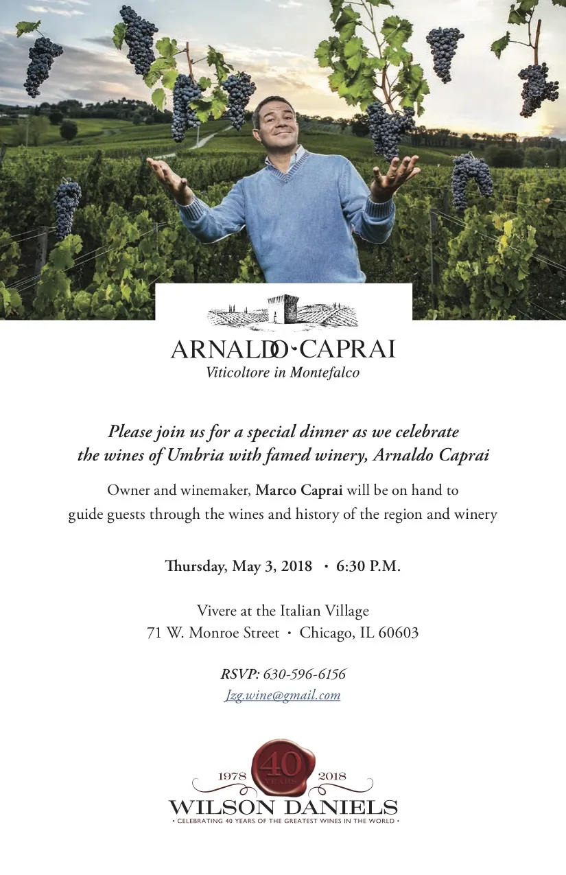 Ac Wine Dinner Vivere Chicago Mike Taylor 050318 002 for Umbrian Wine Dinner with Vivere