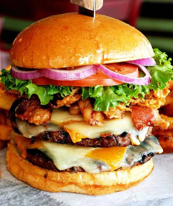 Burger Challenge for "National Burger Month" in May