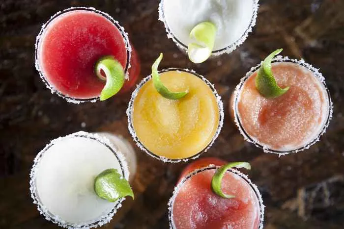 Fruit Margaritas At Taco Joint for Cinco de Mayo at Taco Joint