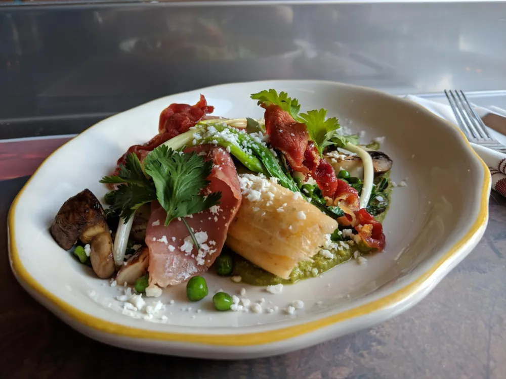 Country Ham Tamal Photo Courtesy of Dove's Luncheonette for Mark Your Calendars for These Culinary and Cocktail Happenings in June