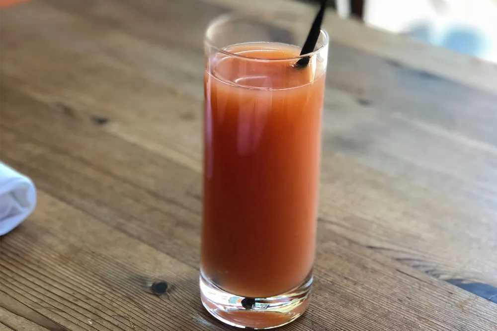 Grapefruit Juice. Yes, please. for How to Brunch at The Bristol