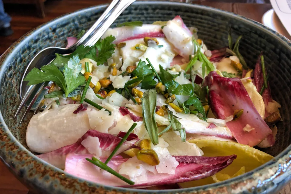 Endive Salad for How to Brunch at The Bristol