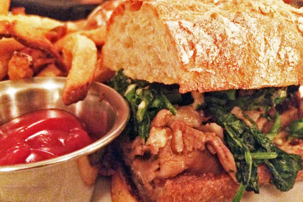 The Porchetta Sandwich. Always a hit. for Labriola Ristorante & Cafe Launches Lunch Along the Magnificent Mile