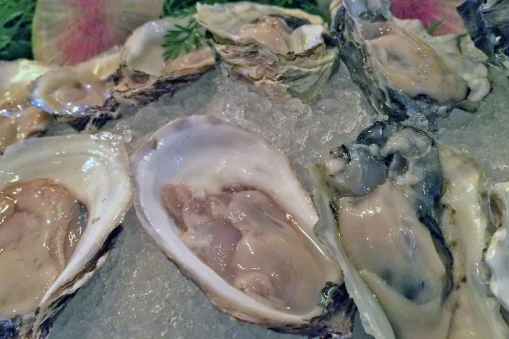 Oyster Tower #bivalvesrule for The Best of the Best Seafood at Pearl Tavern