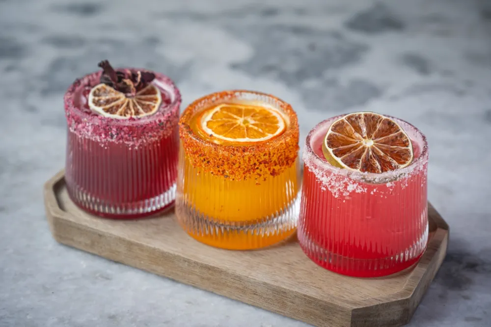 Margarita Flight Bocaditos for Where to Celebrate National Tequila Day in Chicago