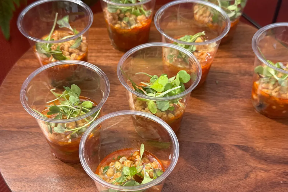 The Flying Noodle Delivers Sicilian Ceviche for On The Road: Traverse City Food & Wine Festival