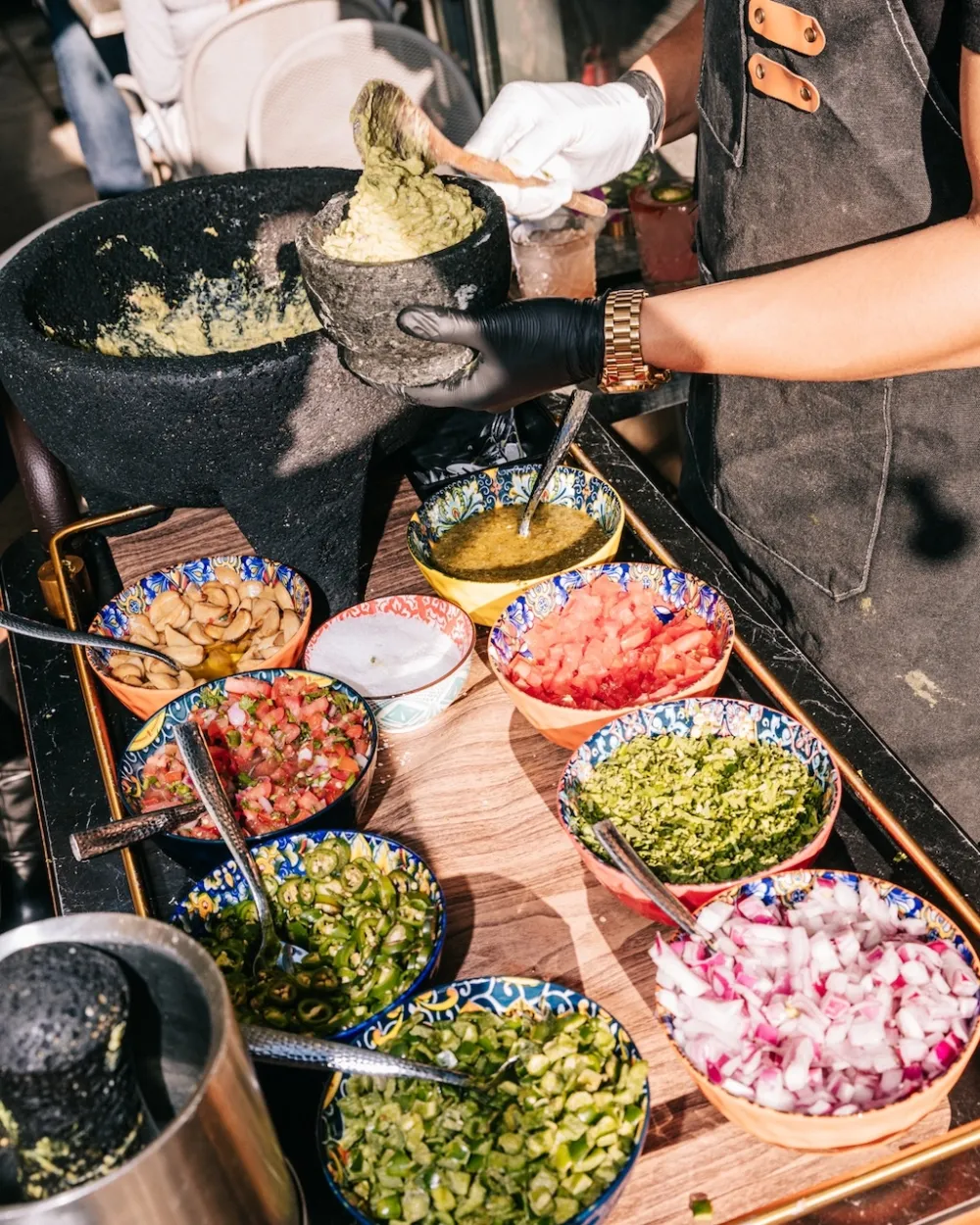 Barrio Tableside Guacamole SWEETHALL 1 for Where to Dip Your Chips for National Guacamole Day, September 16