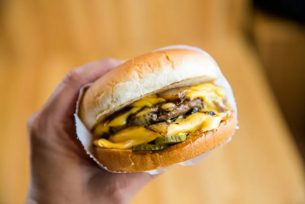 Pair your shake with the new Chicago Double burger at M Burger. for Butterscotch Milkshakes at M Burger in January