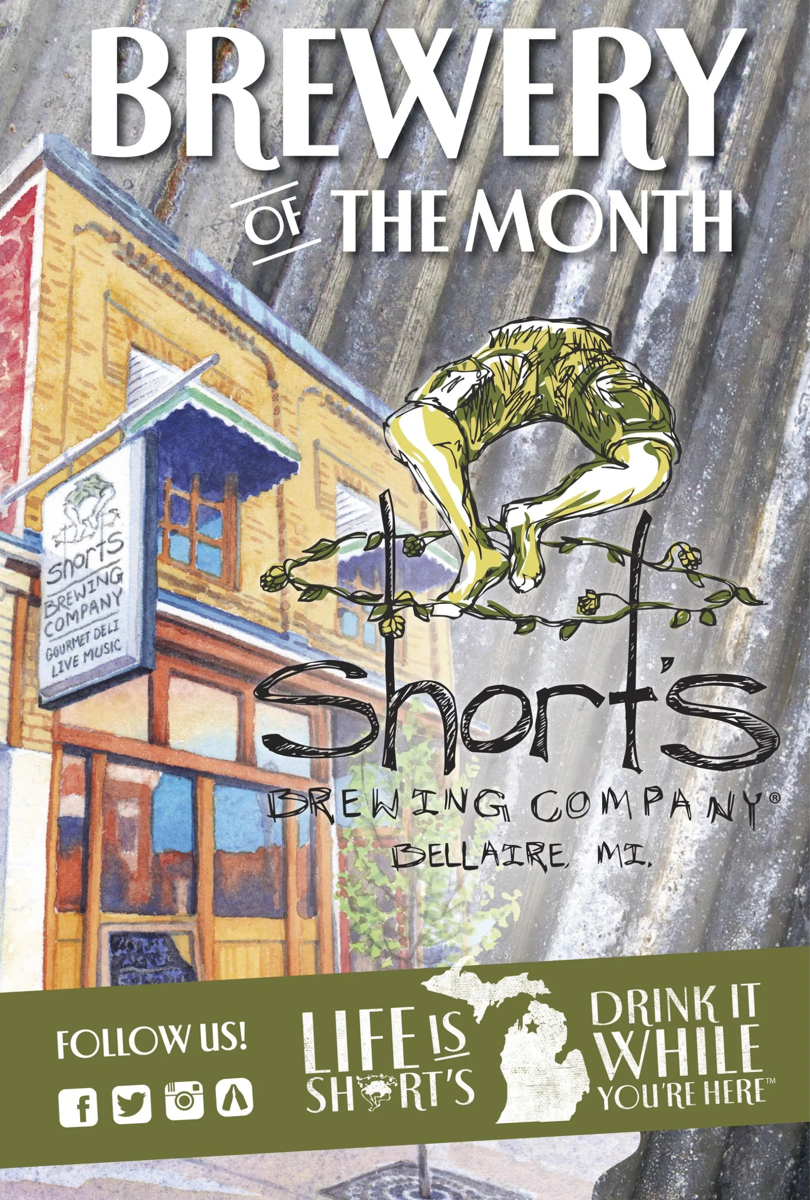 Sbc Breweryofmonth 1 2 for Pizzeria Serio Hosts Short's Brewery Takeover
