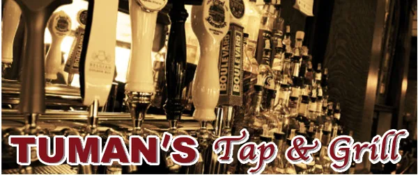 Header Tuman for NCAA Happy Hour at Tuman’s Tap & Grill
