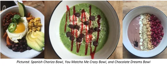 Green Bean Breakfast Bowls for Celebrate National Breakfast Month with Green Bean’s Breakfast Bowls