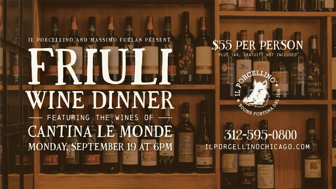 Friuli Dinner Facebook for Friulian Wine Dinner With Cantina Le Monde at il Porcellino