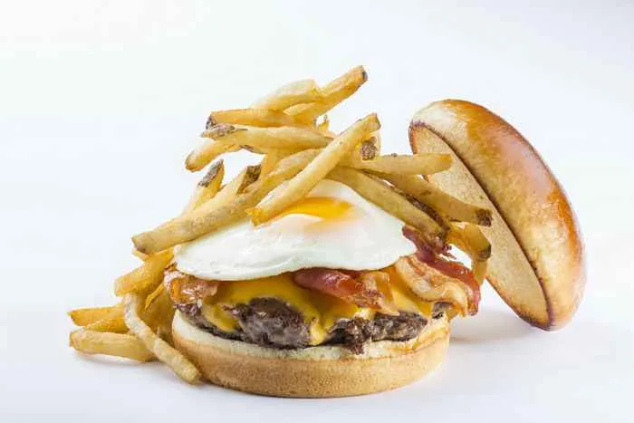 Tom Eddies Hangover Burger for Tom & Eddie’s Celebrates the Season With 12 Days of Burgers