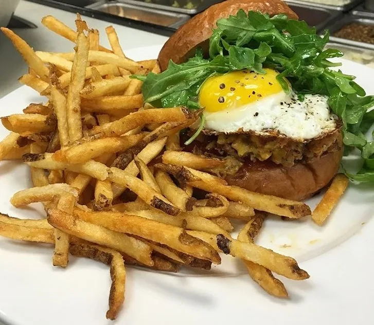 Chicken Chorizo Sando for New Year’s Day Hangover Brunch at Tuman’s Tap & Grill