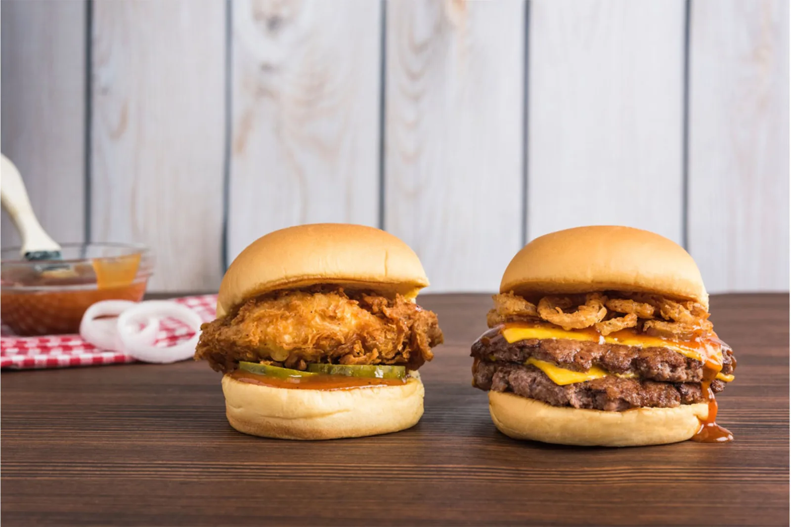 Shake Shack Bbq 0000 Ss Double Bbq Shack Meister Burger And Bbq Chickn Shack Evan Sung for Shake Shack Debuts Limited Edition BBQ Menu