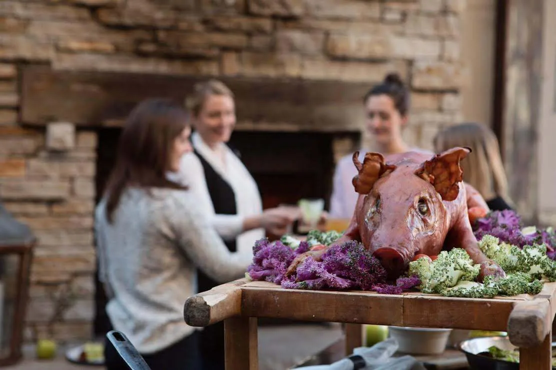 Whole Pig Frontier for March Madness Catering with Frontier