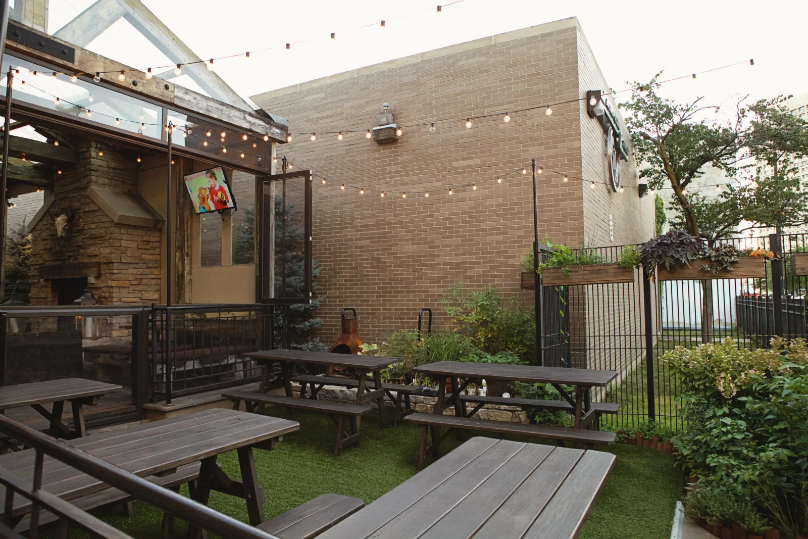 Outside Patio 1 for Anniversary Party at Frontier on June 29