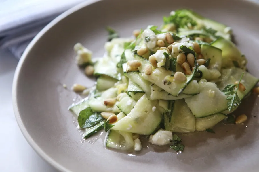 Proxi Shaved Zucchini for Proxi Now Open in West Loop