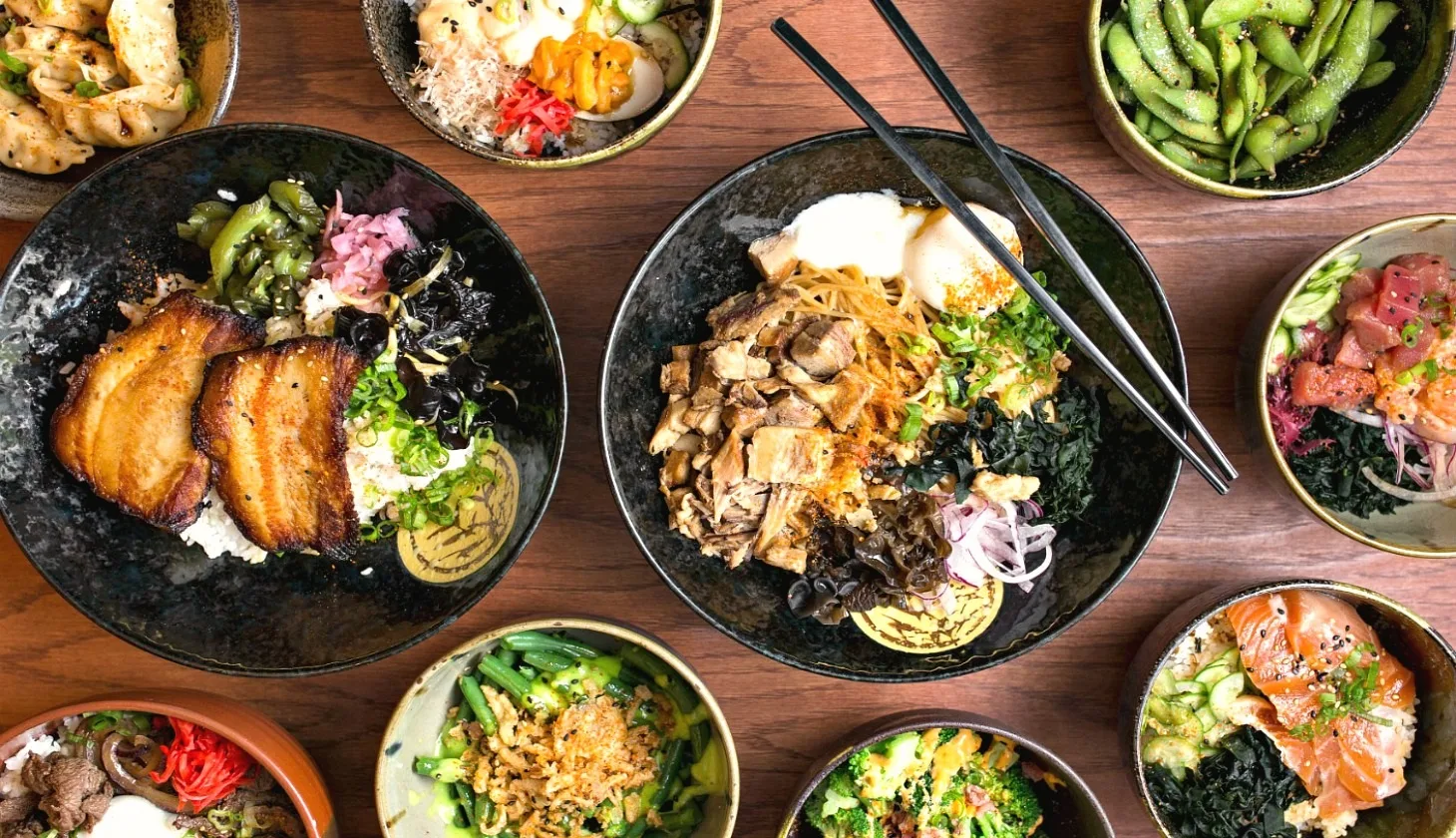 Strings Lakview Assortment for Strings Ramen Opens Second Location in Lakeview