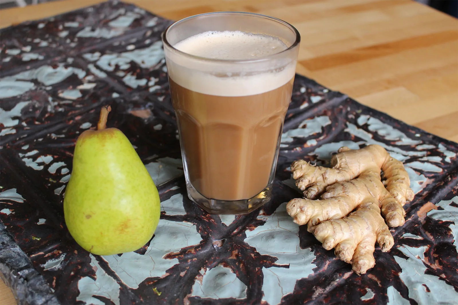 Chiya Chai Ginger 0000 Pear And Ginger Chai for Chiya Chai’s Fall Inspired Chai Menu