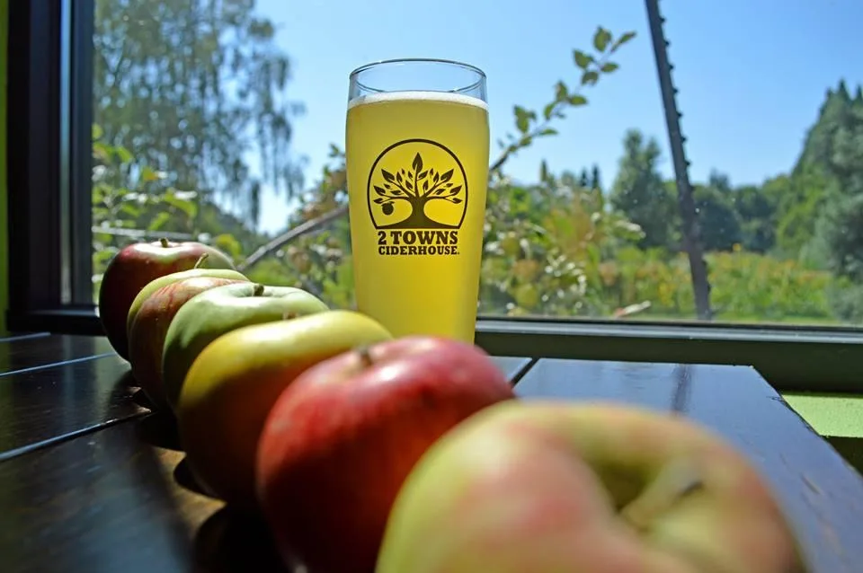 Image for 2 Towns Ciderhouse Tap Takeover at Mac’s Wood Grilled on December 14